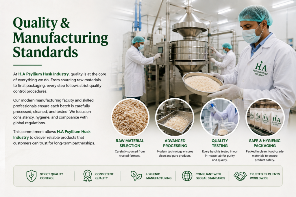 Psyllium Husk Manufacturer in Pakistan